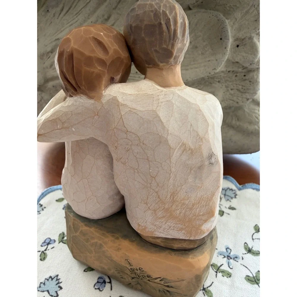 Willow Tree I Love Thee Anniversary Couple‎ Figurine Susan Lordi Hand Painted